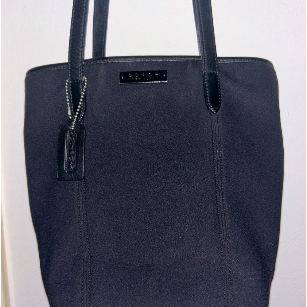 Y2K medium black COACH shoulder bag💌